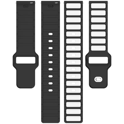 Two Color I-Shaped Silicone Watch Band