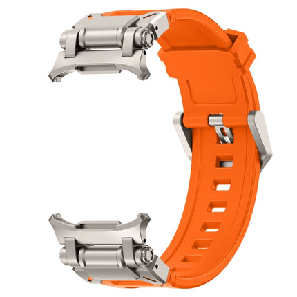 Titanium Connector Quick Release Silicone Watch Band, For Samsung Galaxy Watch Ultra 47mm / Ultra 2025 - DealBuddy