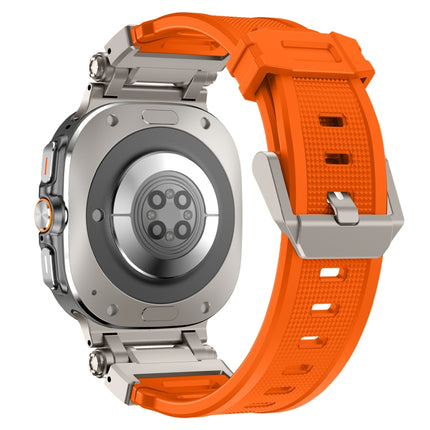 Titanium Connector Quick Release Silicone Watch Band
