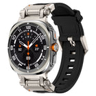 Titanium Connector Quick Release Silicone Watch Band, For Samsung Galaxy Watch Ultra 47mm / Ultra 2025 - DealBuddy