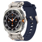Titanium Connector Quick Release Silicone Watch Band, For Samsung Galaxy Watch Ultra 47mm / Ultra 2025 - DealBuddy