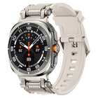Titanium Connector Quick Release Silicone Watch Band