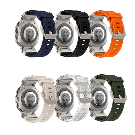 Titanium Connector Quick Release Silicone Watch Band