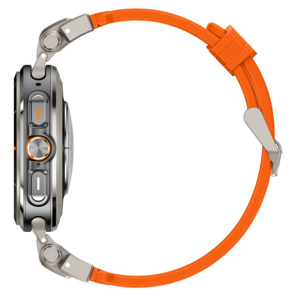 Titanium Connector Quick Release Silicone Watch Band, For Samsung Galaxy Watch Ultra 47mm / Ultra 2025 - DealBuddy