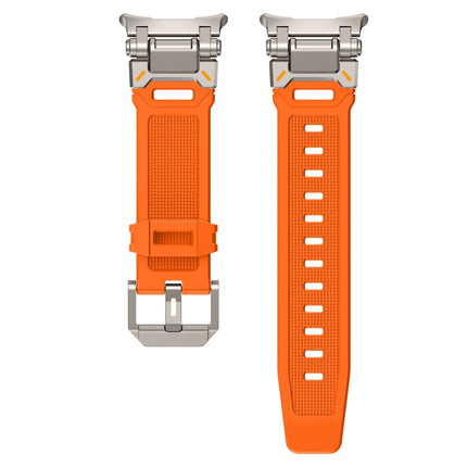 Titanium Connector Quick Release Silicone Watch Band, For Samsung Galaxy Watch Ultra 47mm / Ultra 2025 - DealBuddy