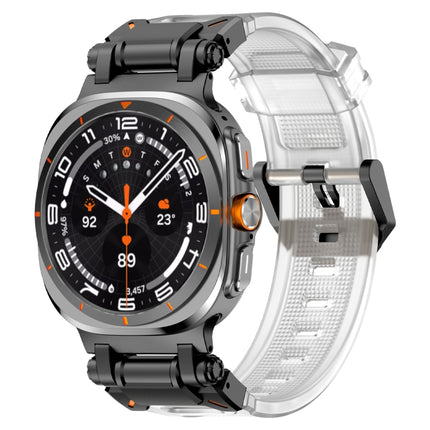 Black Connector Quick Release Silicone Watch Band