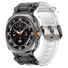 Black Connector Quick Release Silicone Watch Band
