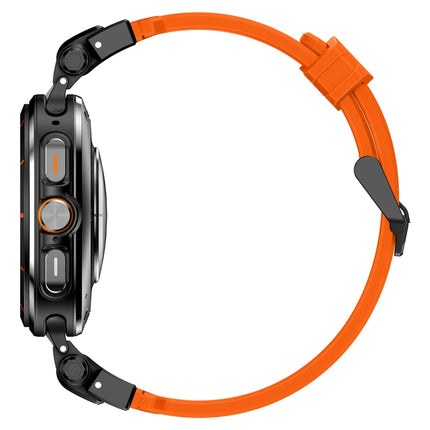 Black Connector Quick Release Silicone Watch Band