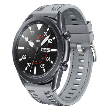 Push Connector 22mm Hybrid Nylon Silicone Watch Band