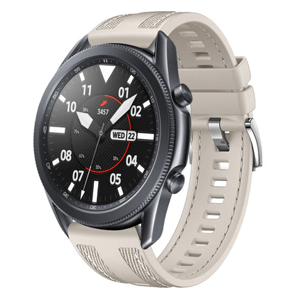 Push Connector 22mm Hybrid Nylon Silicone Watch Band