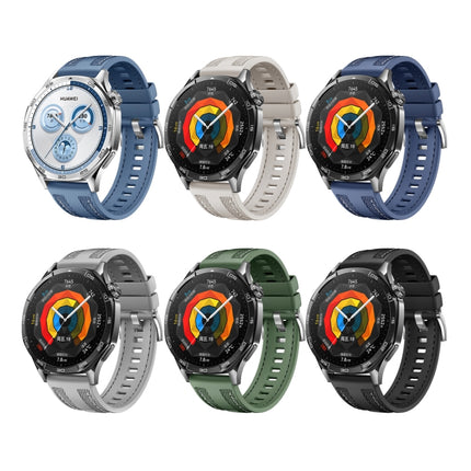 Push Connector 22mm Hybrid Nylon Silicone Watch Band