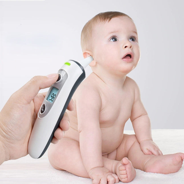 RZ8810 Thermometers Body Thermometer Ear LED Display Digital Electronic IR Thermometer Baby Fever Medical Infrared Bady Thermometer - DealBuddy