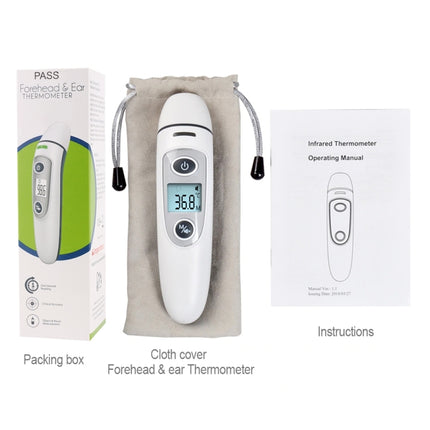 RZ8810 Thermometers Body Thermometer Ear LED Display Digital Electronic IR Thermometer Baby Fever Medical Infrared Bady Thermometer - DealBuddy