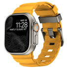 Wild Path Grey Buckle Thickened Silicone Watch Band