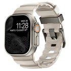 Wild Path Grey Buckle Thickened Silicone Watch Band
