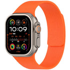 Litchi Texture Magnetic Silicone Watch Band
