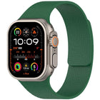 Litchi Texture Magnetic Silicone Watch Band