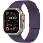 Litchi Texture Magnetic Silicone Watch Band