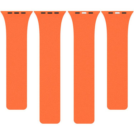 Litchi Texture Magnetic Silicone Watch Band