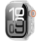 Change to Ultra 49mm Tempered Film Integrated PC Button Watch Case