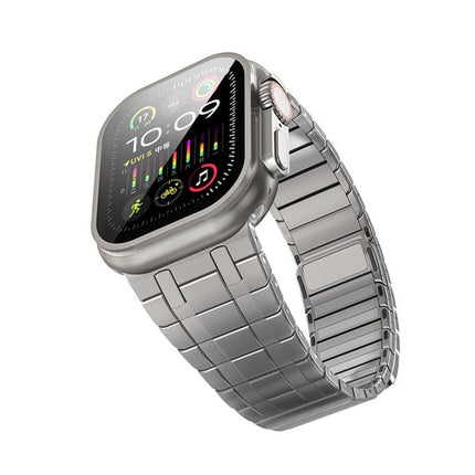 One Bead Magnetic Milan Stainless Steel Watch Band, For Apple Watch 46mm / 49mm / 45mm / 44mm - DealBuddy