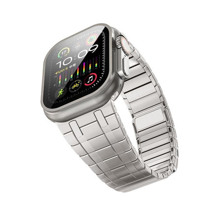 One Bead Magnetic Milan Stainless Steel Watch Band, For Apple Watch 46mm / 49mm / 45mm / 44mm - DealBuddy