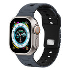 For Apple Watch 46mm / 49mm / 45mm / 44mm / Midnight+Black