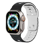 For Apple Watch 42mm / 41mm / 40mm / 38mm / Black+White