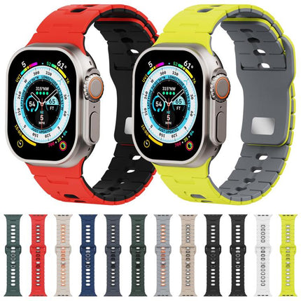 Two Tone Silicone Watch Band