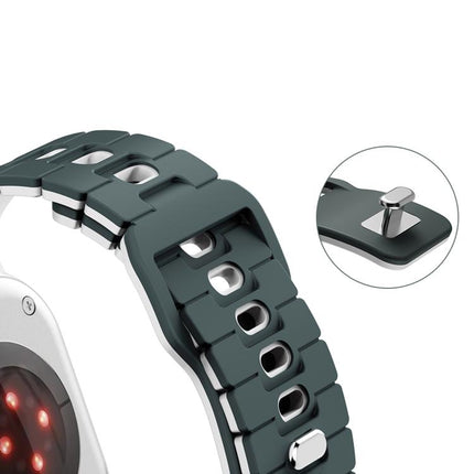Two Tone Silicone Watch Band