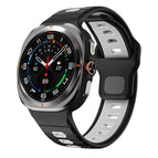 For Samsung Galaxy Watch Ultra 47mm / Ultra 2025 / Black White
