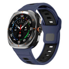 Horizontal Stripes Reverse Buckle Silicone Watch Band, For Samsung Galaxy Watch Ultra 47mm / Ultra 2025 - DealBuddy