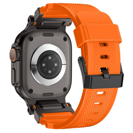 Kalebol Outdoor Explorer Metal Connector TPU Watch Band, For Apple Watch 46mm / 49mm / 45mm / 44mm - DealBuddy