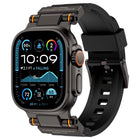Kalebol Outdoor Explorer Metal Connector TPU Watch Band