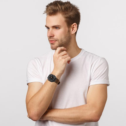 Crazy Horse Leather Watch Band, For Samsung Galaxy Watch Ultra 47mm / Ultra 2025 - DealBuddy