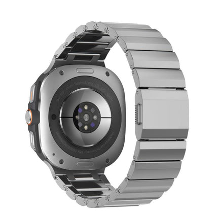 One Bead Titanium Metal Watch Band