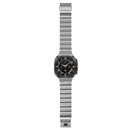 One Bead Titanium Metal Watch Band