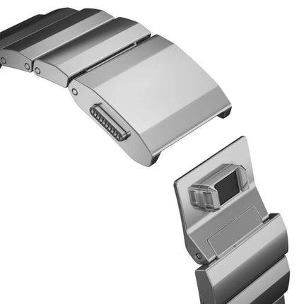 One Bead Titanium Metal Watch Band