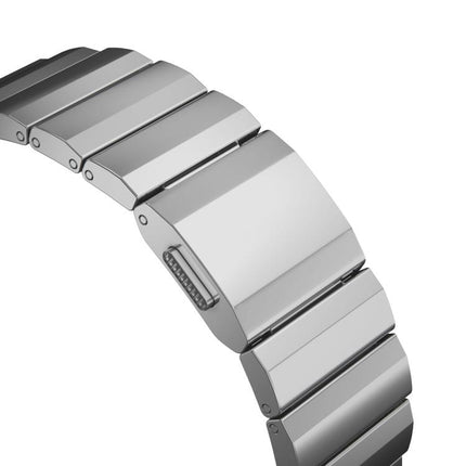 One Bead Titanium Metal Watch Band