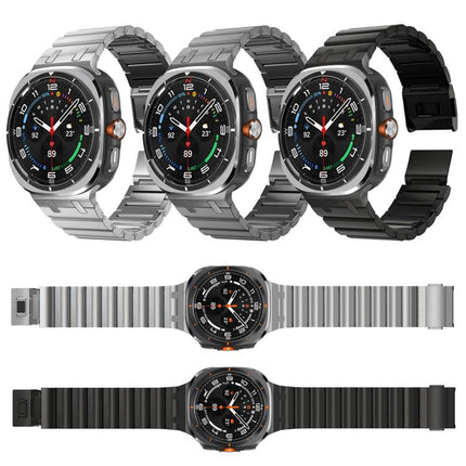 One Bead Titanium Metal Watch Band