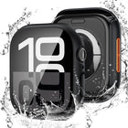 Tempered Film Integrated PC Watch Protective Case - DealBuddy