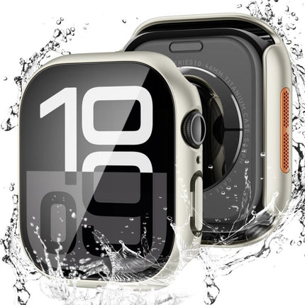 Tempered Film Integrated PC Watch Protective Case