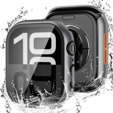 Tempered Film Integrated PC Watch Protective Case