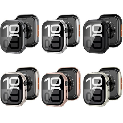 Tempered Film Integrated PC Watch Protective Case