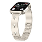 Snowflake Petals Bracelet Metal Watch Band, For Apple Watch 46mm / 49mm / 45mm / 44mm, For Apple Watch 42mm / 41mm / 40mm / 38mm - DealBuddy