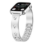 Snowflake Petals Bracelet Metal Watch Band, For Apple Watch 46mm / 49mm / 45mm / 44mm, For Apple Watch 42mm / 41mm / 40mm / 38mm - DealBuddy