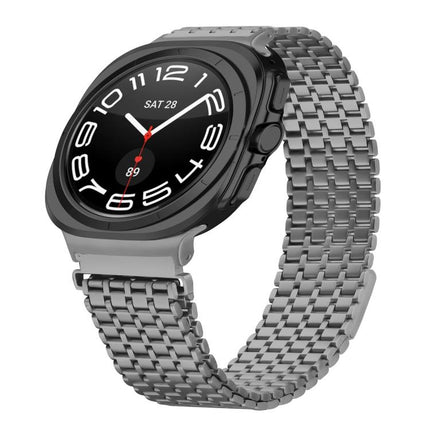 Nine-beads Magnetic Buckle Stainless Steel Watch Band