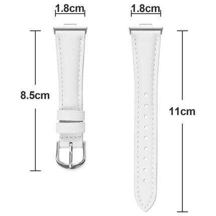 Slim Genuine Leather Watch Band, For Samsung Galaxy Fit3 - DealBuddy