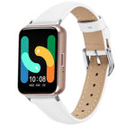 Slim Genuine Leather Watch Band, For Samsung Galaxy Fit3 - DealBuddy