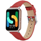Slim Genuine Leather Watch Band, For Samsung Galaxy Fit3 - DealBuddy